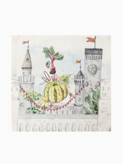 Набор салфеток «Этель» Circus show, 40×40 см - 4 шт., 100% хлопок, 190 г/м²