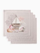 Набор салфеток «Этель. Коралловый риф», 40×40 см - 4 шт., 100% хлопок, 190 г/м² - Фото 1