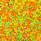 Кондитерская посыпка "Воздушные шарики", зеленые, желтые, оранжевые, 50 г - фото 9083423