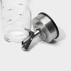 Бутыль стеклянная для соусов и масла с мерной шкалой Magistro «Мист», 200 мл, 5,5×17,5 см - Фото 7