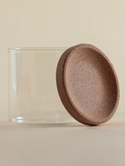 Банки для сыпучих SL Home «Алькорноке», 2 банки 280 ми, 2 банки 650 мл, с пробковой крышкой, на подставке, стекло, прозрачные - Фото 3