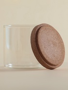 Банки для сыпучих SL Home «Алькорноке», 2 банки 280 ми, 2 банки 650 мл, с пробковой крышкой, на подставке, стекло, прозрачные - Фото 5