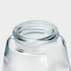 Набор баночек стеклянных для специй с пластмассовой крышкой Доляна «Отто», 140 мл, 6,2×8,4 см - фото 4450060