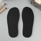 Подошва для вязания обуви "Эва" размер "42", толщина 4 (±0,5) мм,  черный - фото 9744625