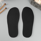 Подошва для вязания обуви "Эва" размер "45", толщина 4 (±0,5) мм,  черный - фото 9744629