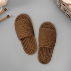 Подошва для вязания обуви "Эва" размер "37", толщина 4 (±0,5) мм,  черный - фото 24391006