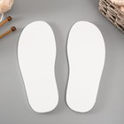 Подошва для вязания обуви "Эва" размер "41", толщина 7 (±0,5) мм, белый - фото 9887102