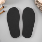 Подошва для вязания обуви "Эва" размер "36", толщина 7 (±0,5) мм, чёрный - фото 9887122