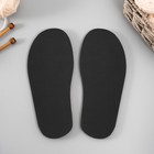 Подошва для вязания обуви "Эва" размер "37", толщина 7 (±0,5) мм, чёрный - Фото 1
