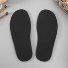 Подошва для вязания обуви "Эва" размер "41", толщина 7 (±0,5) мм, чёрный - Фото 2
