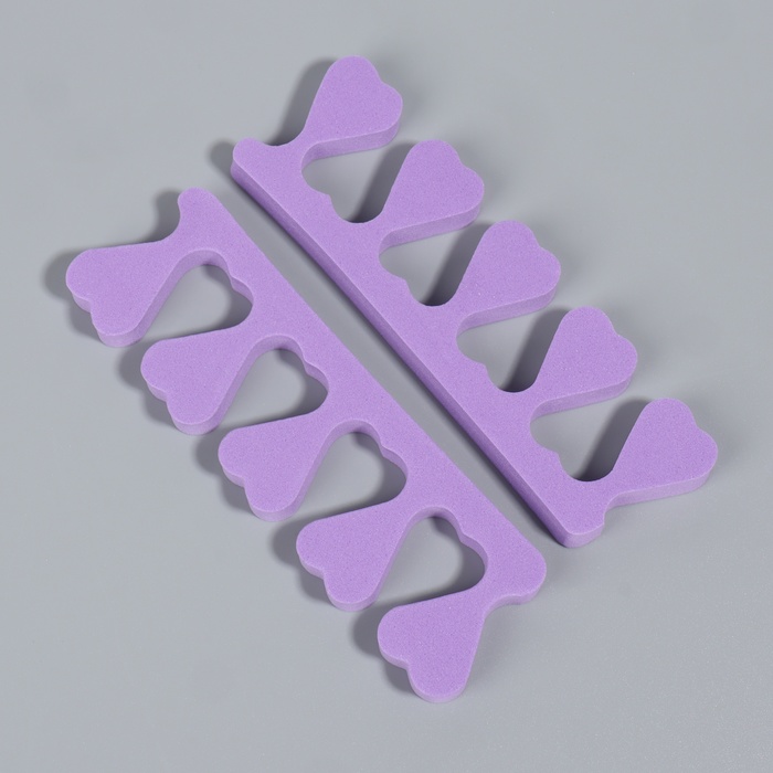 Разделитель д/пальцев ПЭТ (набор 100 пар цена за наб) фиолет