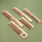 Расчёска деревянная, фасовка 60 шт, форма МИКС - фото 24032230