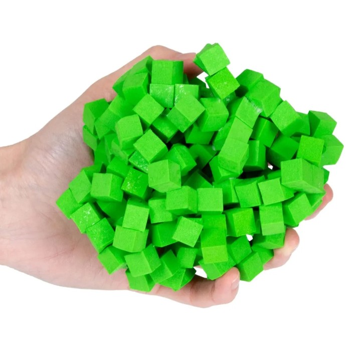 Конструктор-пластилин "Gummy Blocks" зеленый в zip-пак Т23941