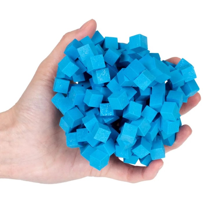 Конструктор-пластилин "Gummy Blocks" синий в zip-пак Т23942