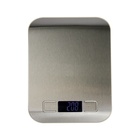 Весы кухонные  Luazon LVE-028, электронные, до 5 кг, металл - фото 321519018