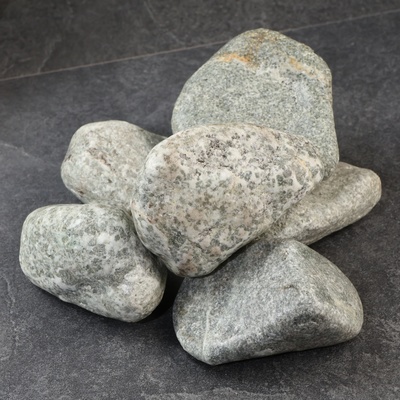 Камень для бани "Жадеит" галтованный 20 кг