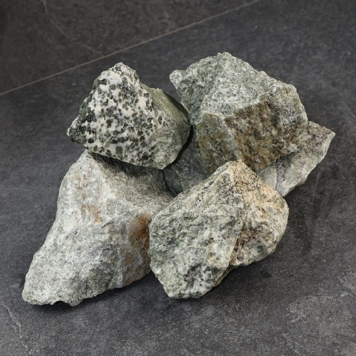 Камень для бани "Жадеит" колотый 20 кг - Фото 1
