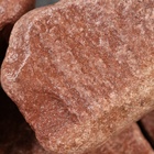Камень для бани "Малиновый кварцит" галтованный 20кг - Фото 2
