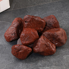 Камень для бани "Яшма" сургучная галтованная 20 кг - фото 24032306
