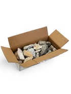 Камни для бани «Микс», дунит, кварцит, талькохлорит, 30 кг, колотые, фракция 7-15 см - Фото 5