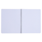 Тетрадь 60 листов в клетку на гребне "Девочка весна", обложка мелованный картон, УФ-лак, МИКС - фото 24061867