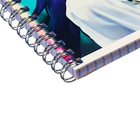 Тетрадь 60 листов в клетку на гребне "Девочка весна", обложка мелованный картон, УФ-лак, МИКС - фото 24061868