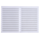 Тетрадь для нот А4, 16 листов на скобе "Заяц диджей", обложка мелованный картон, ВД-лак - Фото 3