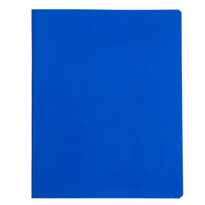 Тетрадь 96 листов в клетку "Синий", обложка мелованный картон, ВД-лак