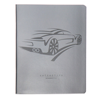 Тетрадь 96 листов в клетку "Авто контур", обложка мелованный картон, МИКС - фото 24061959