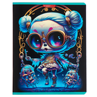 Тетрадь 48 листов в клетку "Скелетоны", обложка мелованный картон, УФ-лак, МИКС (комплект 3 шт) - фото 24554240