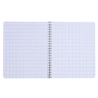 Тетрадь 48 листов в клетку на гребне "Яркие коты", обложка мелованный картон, двойной выборочный УФ-лак, МИКС - фото 24554250