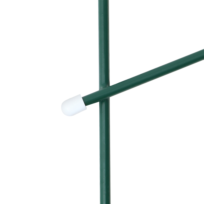 Шпалера, 160 × 43 × 1 см, металл, зелёная, «Линия» - фото 1908163821