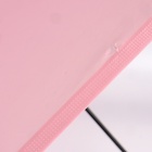 УЦЕНКА Зонт - трость полуавтоматический «Однотонный», 8 спиц, R = 47 см, цвет розовый - Фото 13