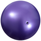 Мяч для художественной гимнастики «Металлик», d=19 см, цвет фиолетовый - Фото 2