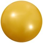 Мяч для художественной гимнастики «Металлик», d=15 см, цвет жёлтый - фото 321519861