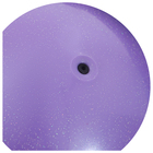 Мяч для художественной гимнастики «Металлик», d=15 см, цвет сиреневый с блеском - Фото 3