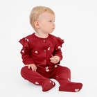 Комбинезон детский MINAKU, красный, рост 62-68 см 9891952