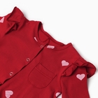 Комбинезон детский MINAKU, красный, рост 62-68 см 9891952