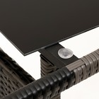 Стол садовый "Фарелл" обеденный, плетение: искусственный ротанг, 120 х 70 х 70 см - фото 24599501