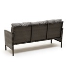 Диван садовый "Фарелл" прямой, плетение: искусственный ротанг, 163 х 77 х 65 см - фото 24599506