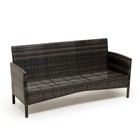 Диван садовый "Фарелл" прямой, плетение: искусственный ротанг, 163 х 77 х 65 см - фото 24599507