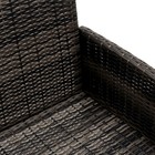 Кресло садовое "Фарелл", плетение: искусственный ротанг, 62 х 77 х 65 см - Фото 4