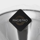 Воронка Magistro Steel, d=12,6 см, 201 сталь - фото 4450133