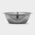 Набор посуды «Помощник», d=28 см (миска), h=9.4 см (тёрка), нержавеющая сталь - Фото 2