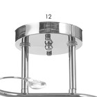 Люстра потолочная «Грейс», 2хE27 40 Вт, хром - Фото 5