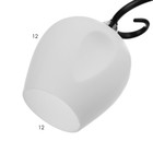 Люстра потолочная «Мэгги», 2хE27 40 Вт, хром/черный - Фото 6