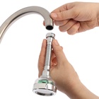 Аэратор ZEIN Z3633-2, на гибком шланге, с зеленым вентилятором - фото 808538251