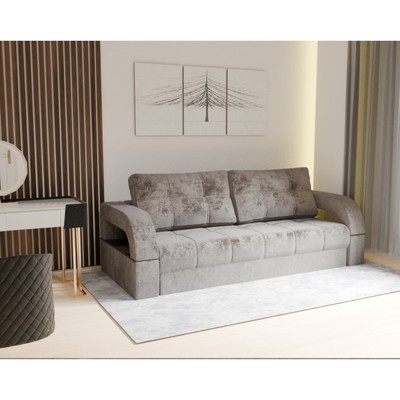 Прямой диван «Рич 1», механизм пантограф, независимый пружинный блок, цвет симпл 8