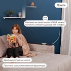 Диван прямой «Лофт 1», механизм пантограф, независимый пружинный блок, велюр, цвет симпл 8 - Фото 8