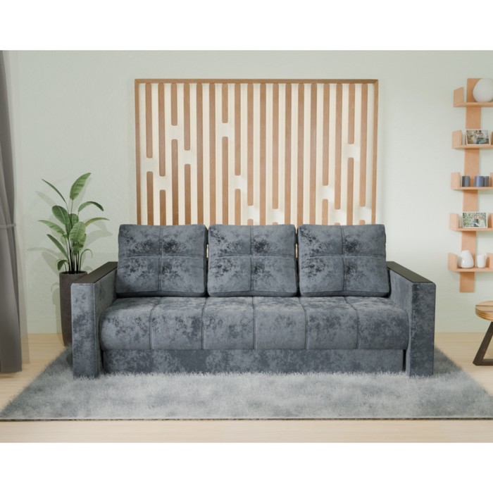 Прямой диван «Лофт 1», механизм пантограф, независимый пружинный блок, цвет симпл 18 - Фото 1